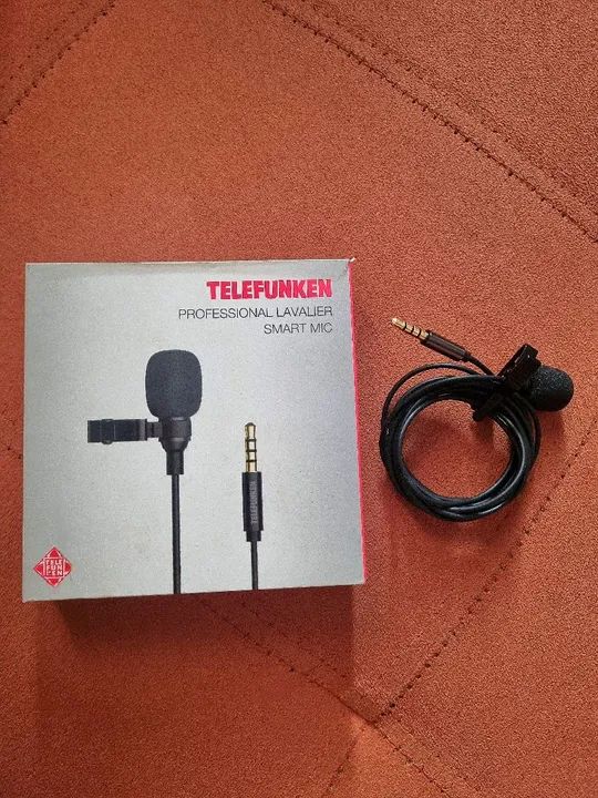MICROFONE de LAPELA p/ SMARTPHONE- TELEFUNKEN  - Foto 2