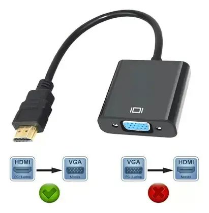 Adaptador Hdmi Para Vga Hd - Foto 2