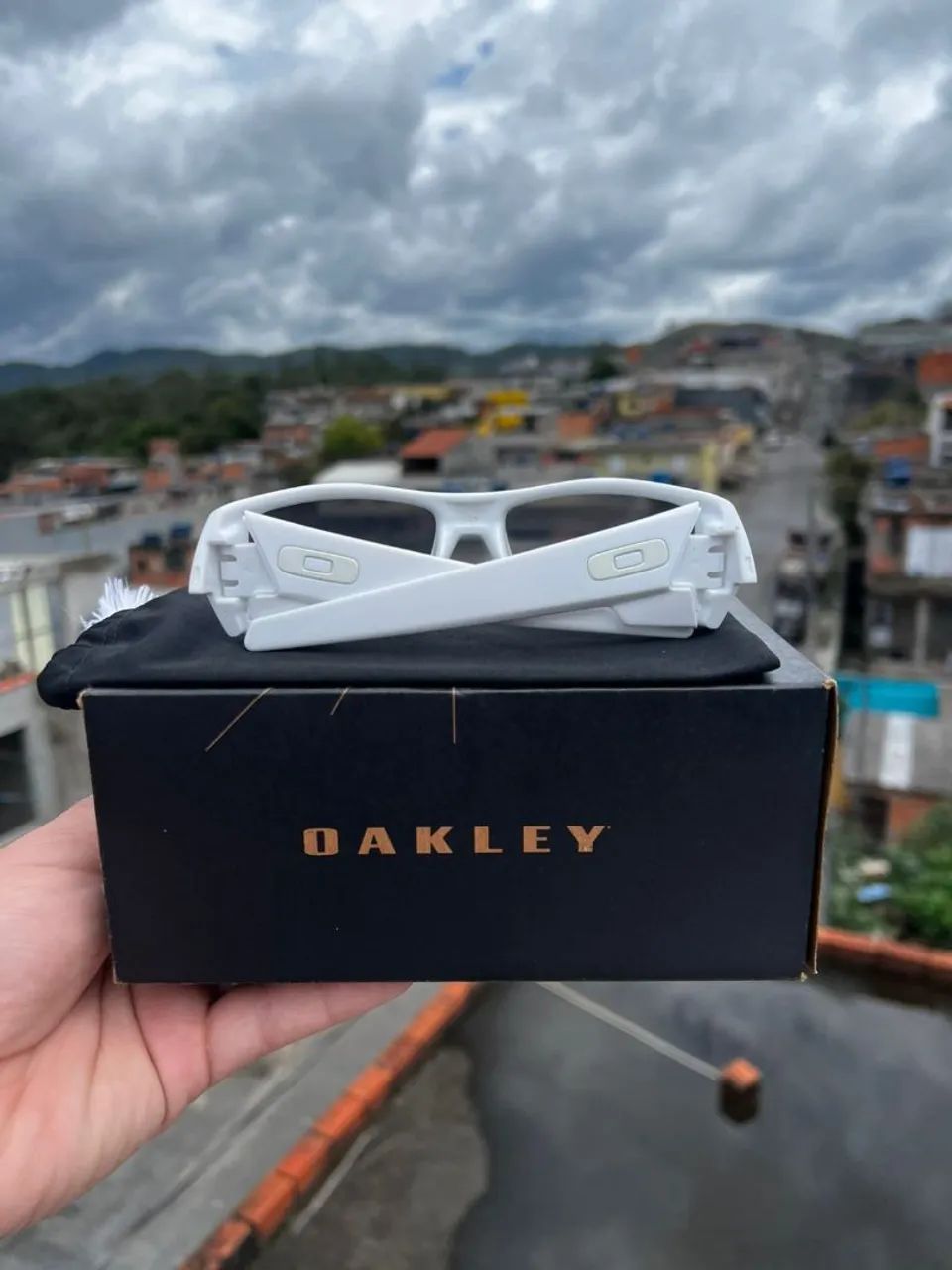Óculos oakley gascan White  - Foto 4