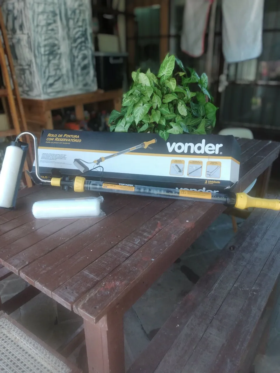Kit Rolo de Pintura com Reservatório Vonder