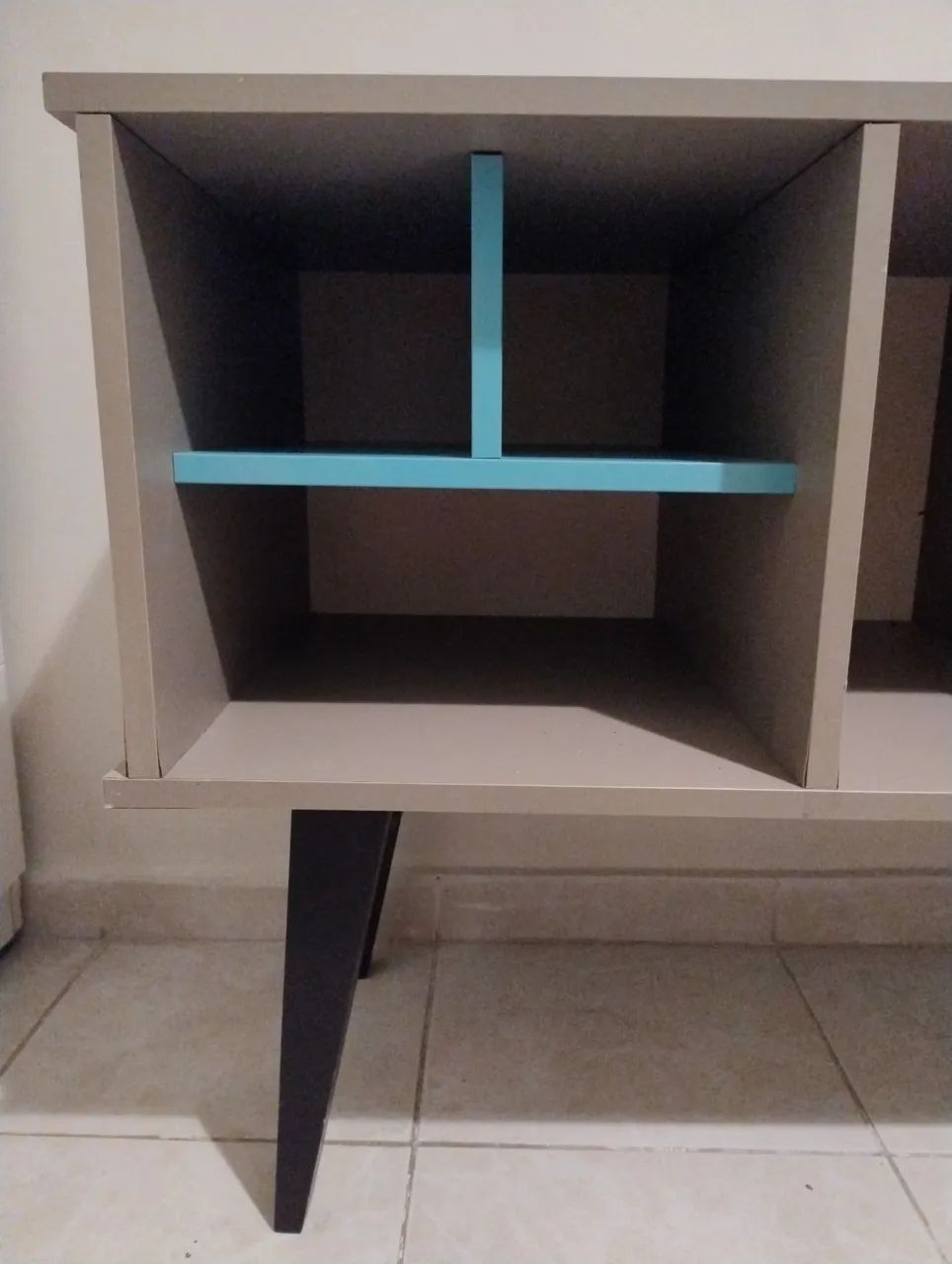 Rack Buffet Retrô com 2 Gavetas e Nichos - Ótimo estado - Foto 4