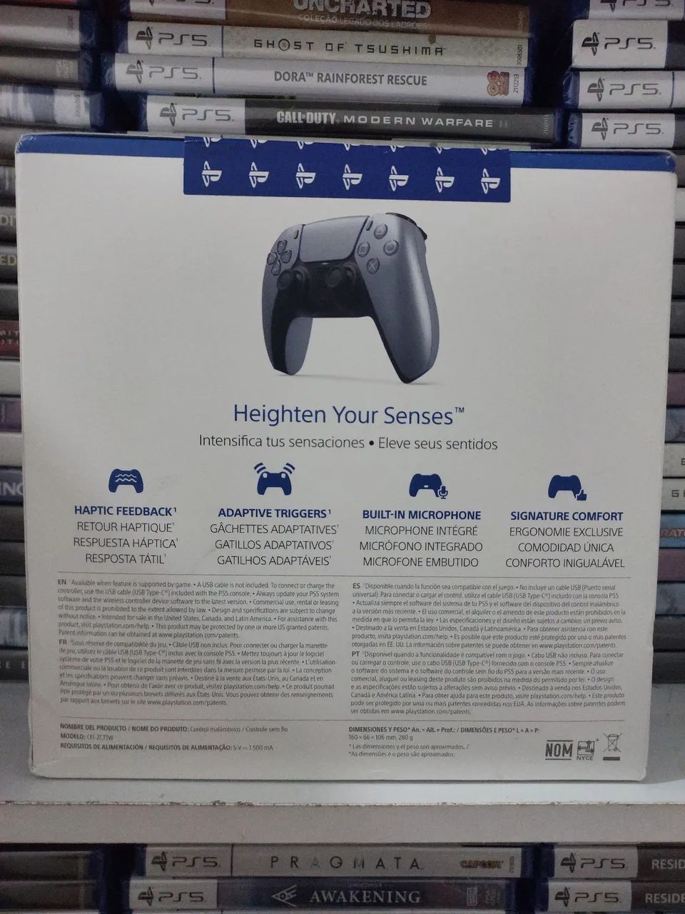 Controle Dualsense Prata - PS5. - Foto 3
