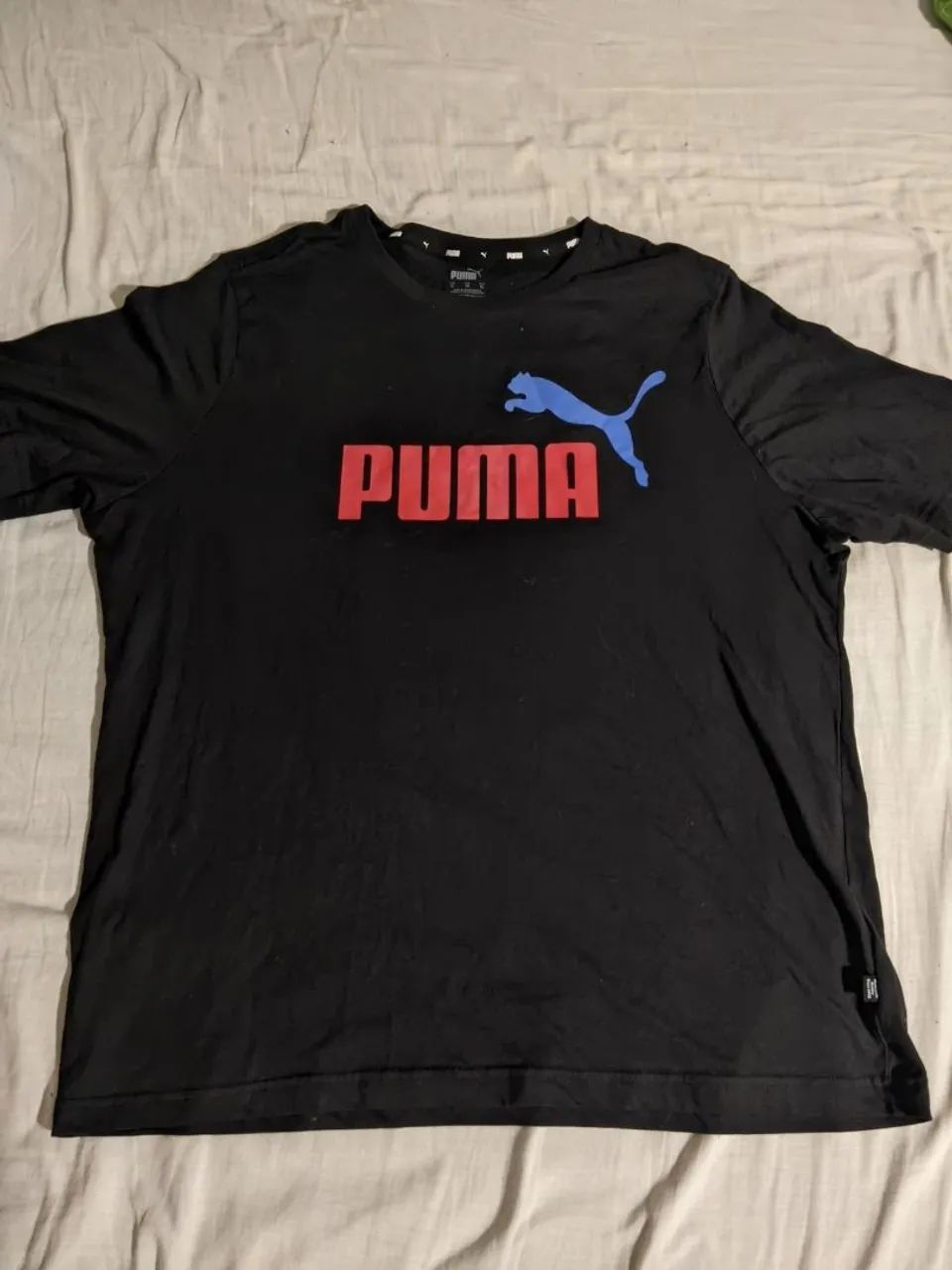 Camiseta Original Puma Preta Tamanho GG
