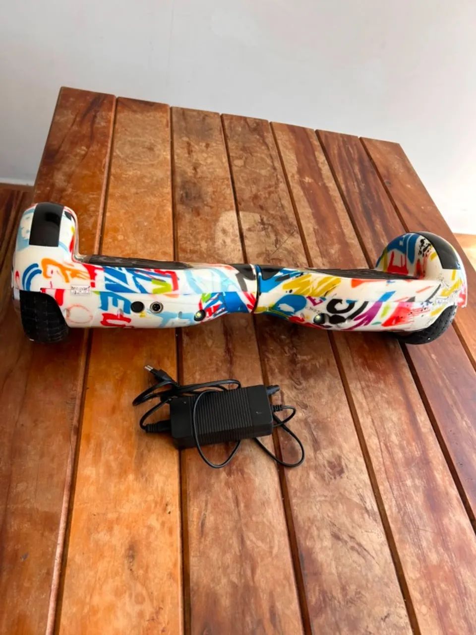 Hoverboard Skate Elétrico 6.5 Bluetooth Grafite - Foto 5
