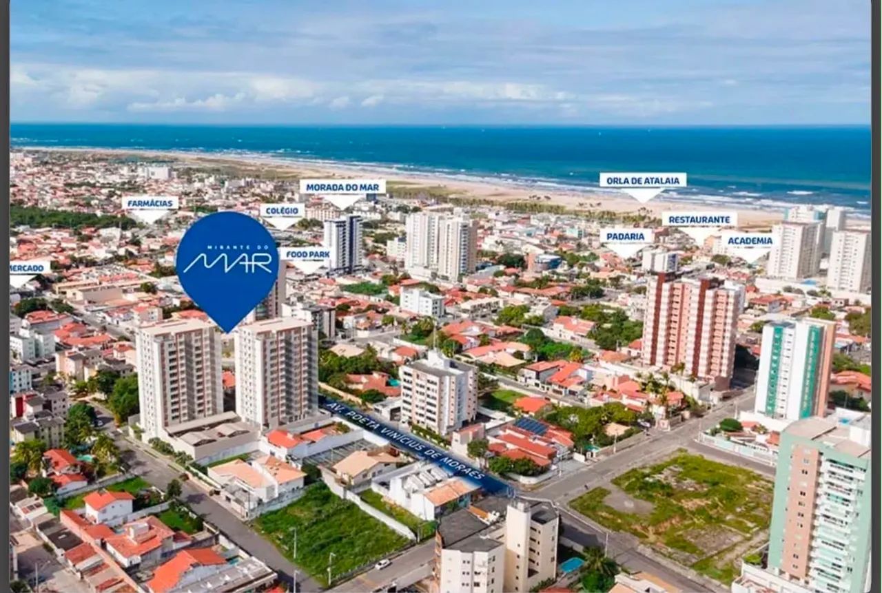 Alugo apartamento no mirante mar 