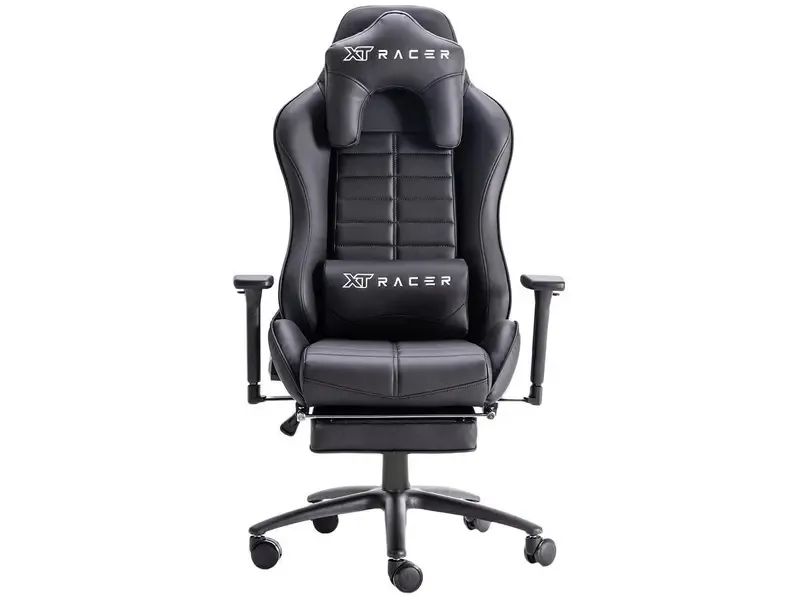 Cadeira Gamer XT Racer Reclinável Giratória Preta Platinum W Series - Foto 5