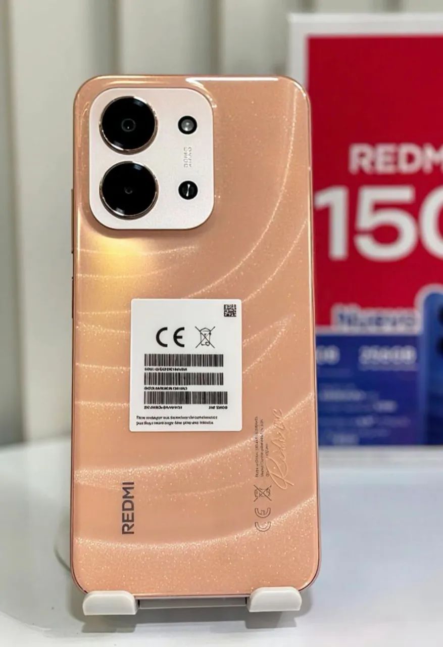 Celular top - Bateria Boa - Lançamento - Redmi 15C - 128/4 - Laranja 