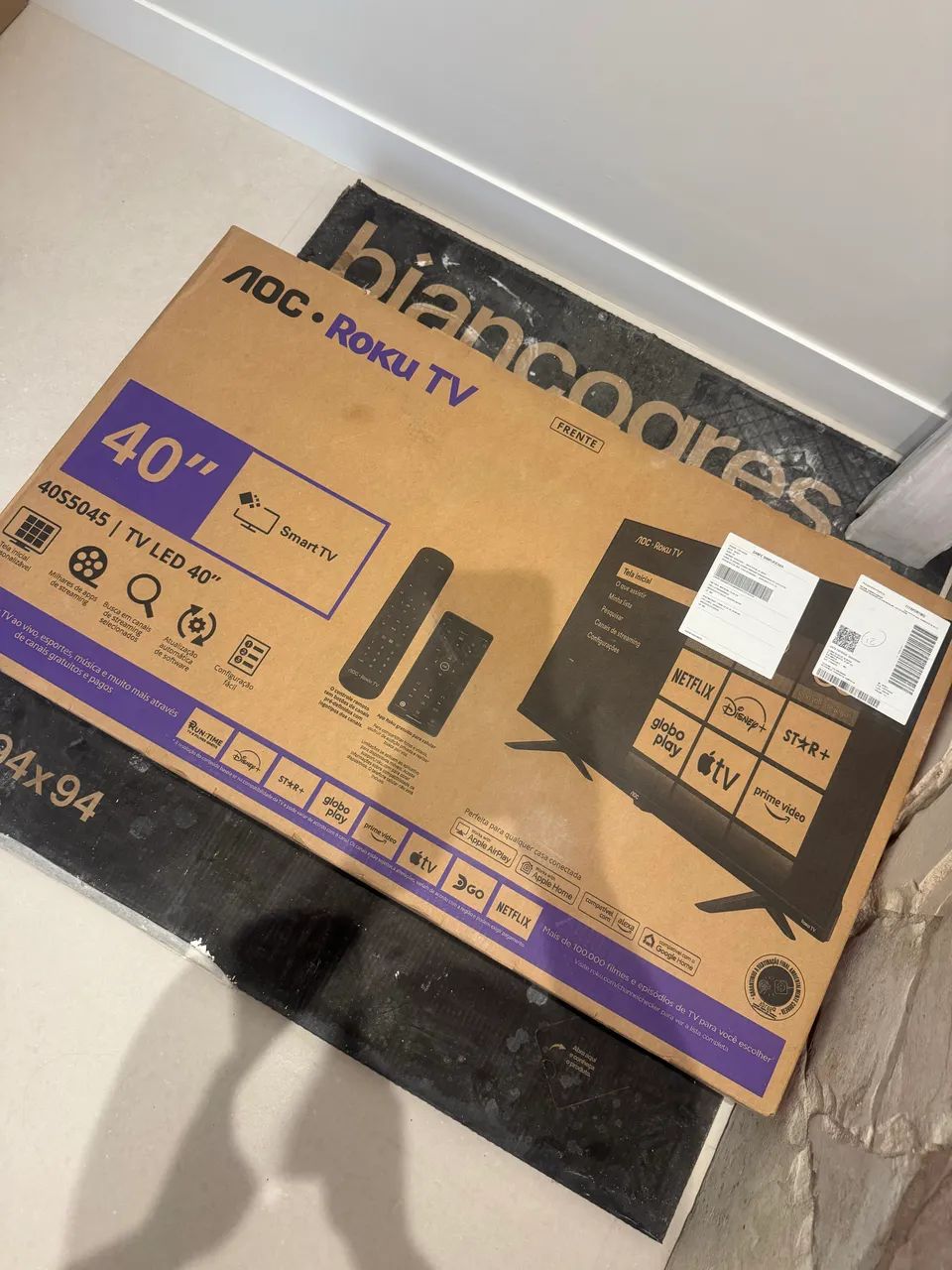 Smart Tv 40P - NOVA (NA CAIXA COM NF)