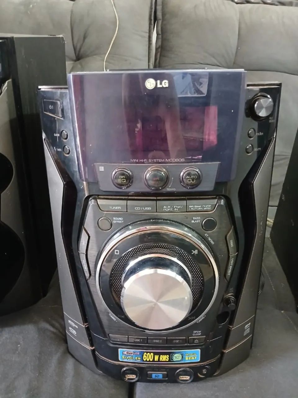Mini System LG MCD506 600W RMS - Excelente Som e Grave Forte - Foto 3