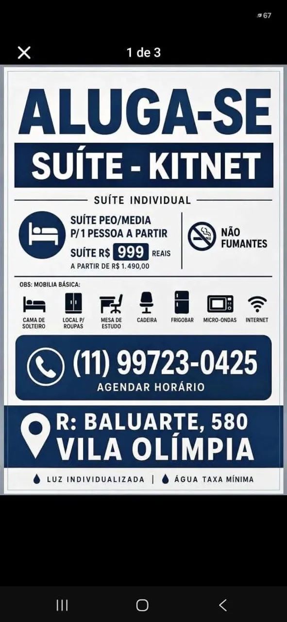 Quarto popular na promoção vila olimpía  - Foto 3