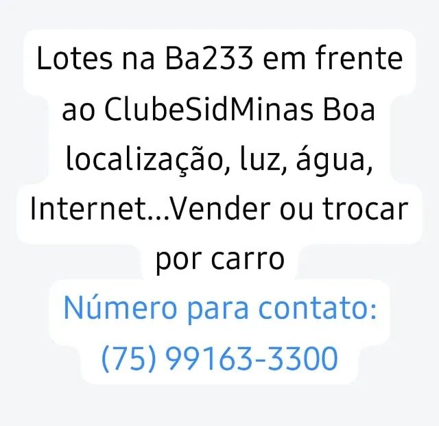 Lotes na BA233
