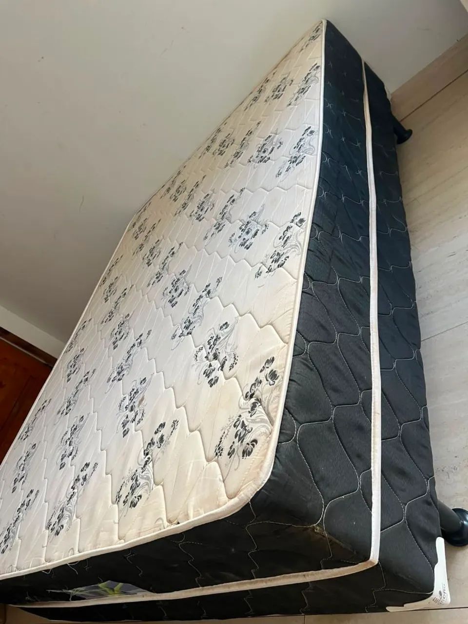 CAMA BOX CASAL ESPUMA SELADA - FAÇO ENTREGA. - Foto 2