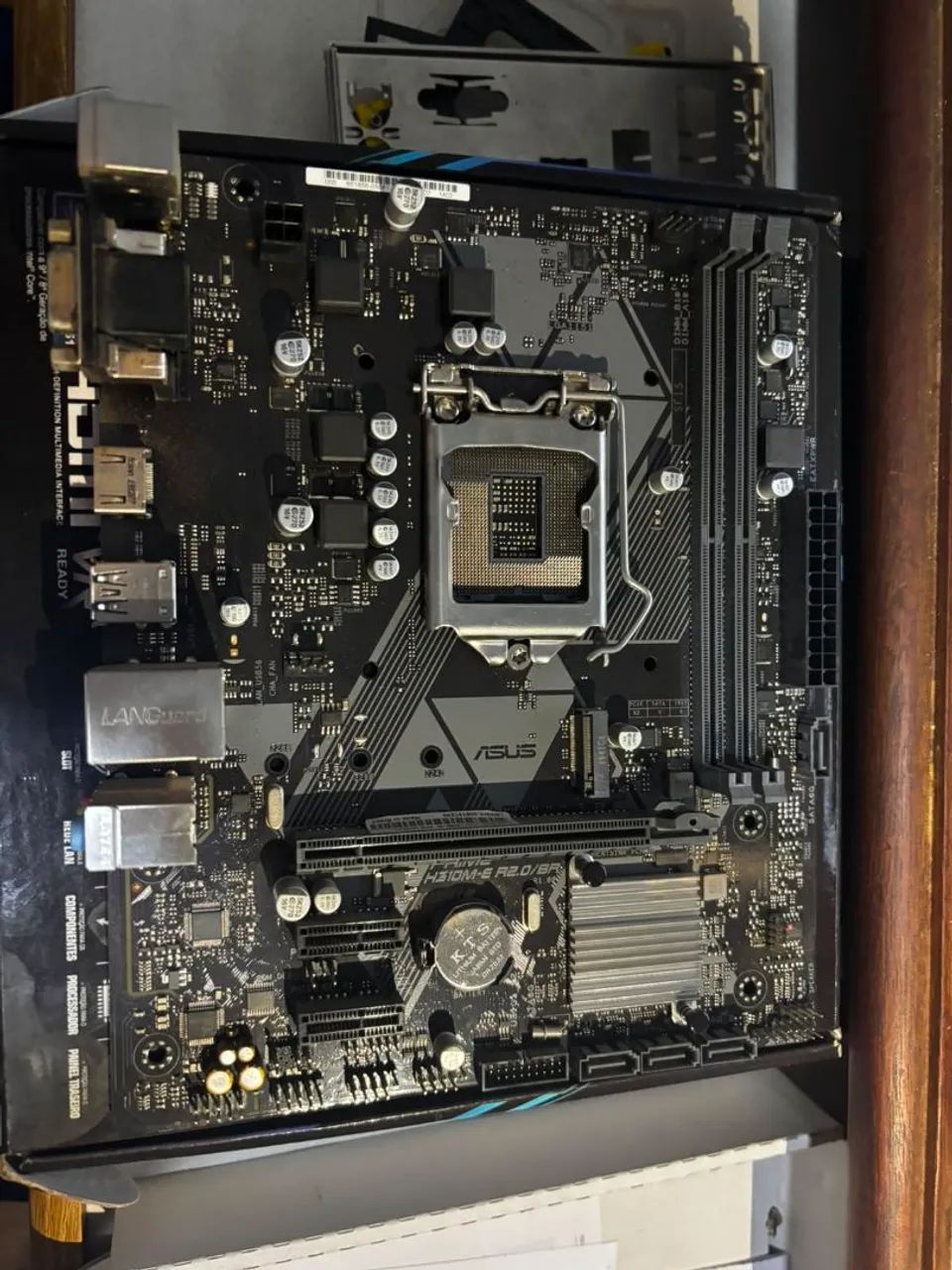 Processador Intel core i5 9600kf + placa mãe ASUS H310M