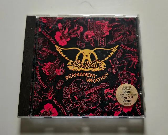 CD Aerosmith - Permanent Vacation - Geffen - Made in Germany