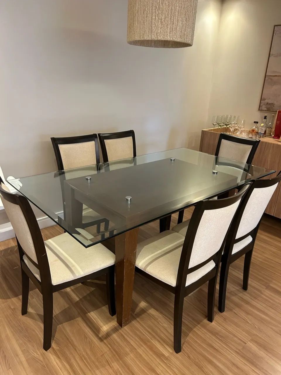 Mesa de jantar e 6 cadeiras  - Foto 2