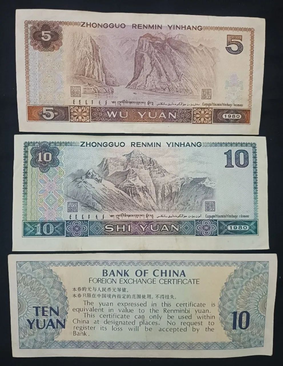Cédulas chinesas - Foto 2