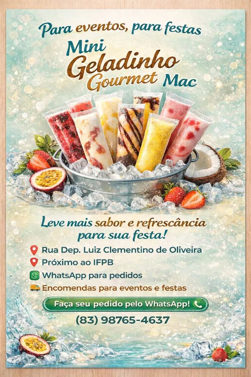 Mini Geladinho Gourmet MAC  - Foto 2