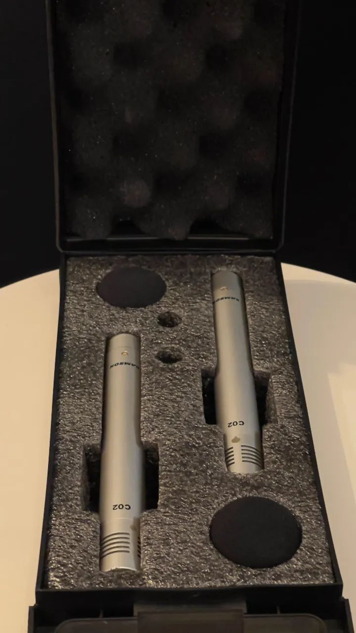 2 Microfones Samson C02  - Foto 2
