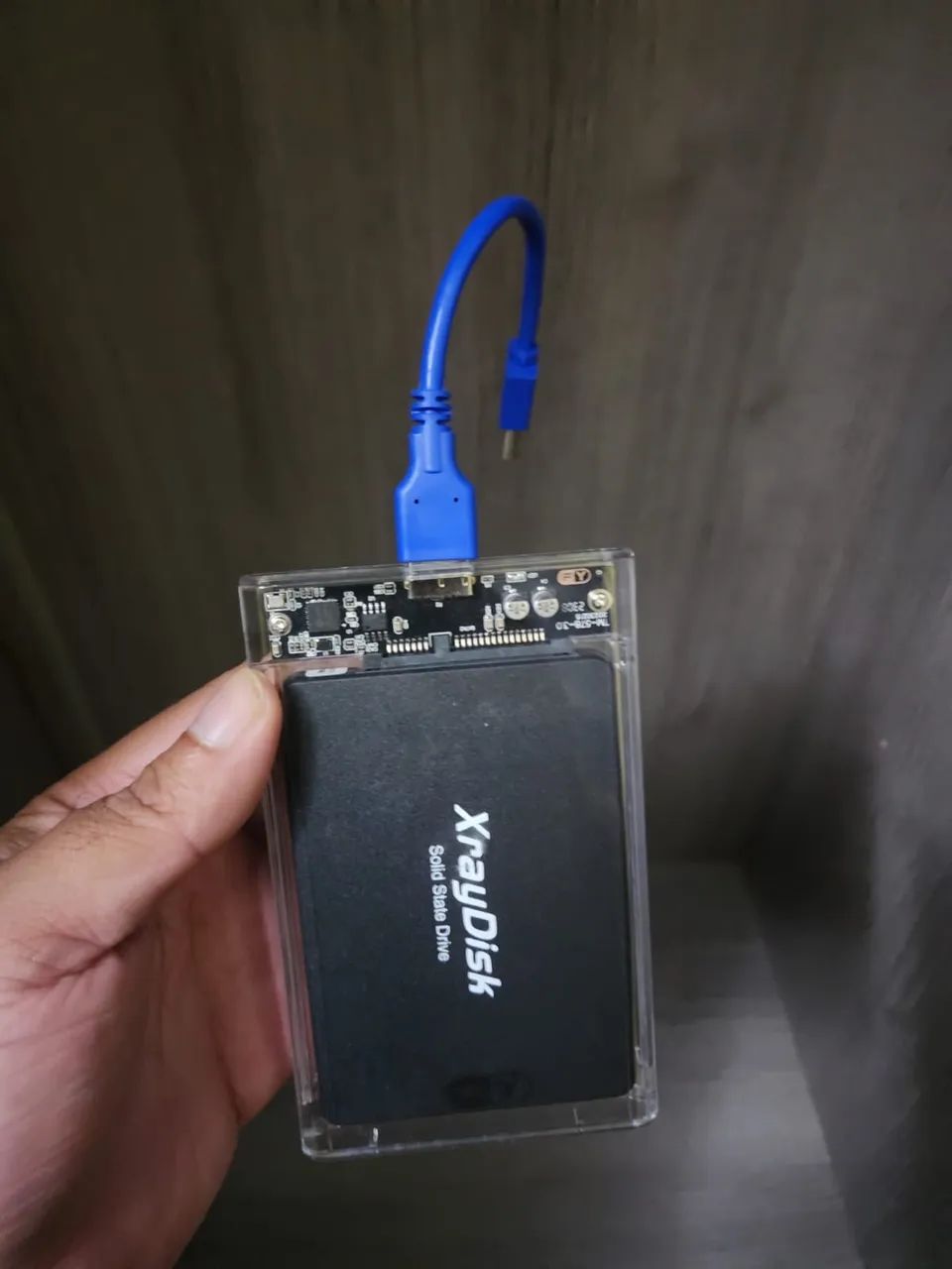 SSD Externo XrayDisk 256GB + Case USB - Seminovo - Foto 4