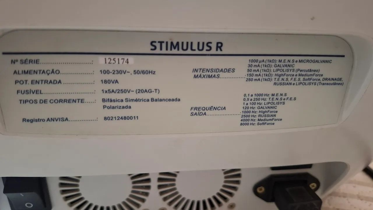 APARELHO DE ELETROTERAPIA - STIMULUS - HTM - Foto 4