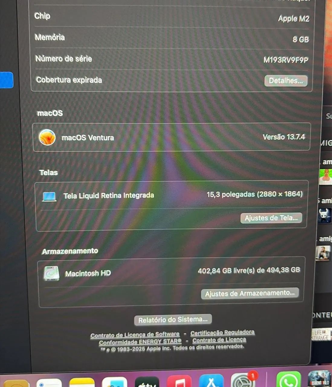 Macbook Air 15 Polegadas M2 2023 - Foto 5