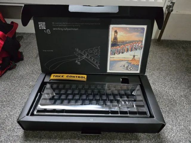Teclado Wooting 60HE+ Original | Rapid Trigger | Com Caixa