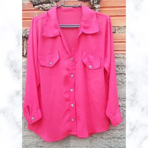 Blusa em  Social em tecido