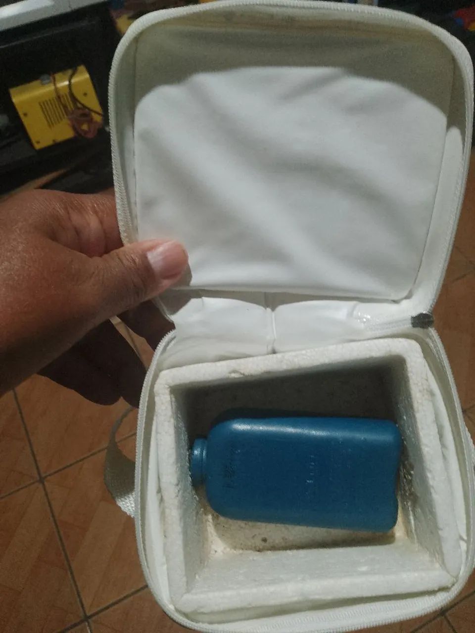 Bolsa térmica pequena para insulina+ gelo gel  - Foto 3