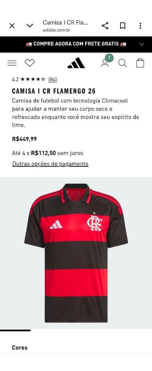 Camisa do Flamengo original  - Foto 3