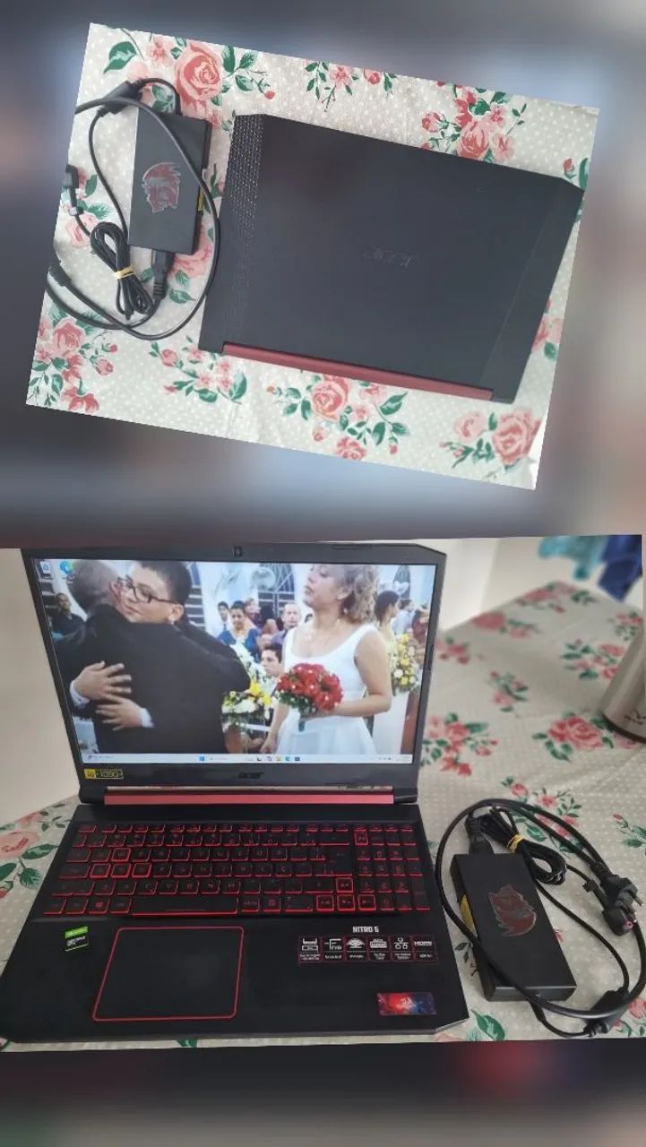 Vendo notebook game, marca acer.