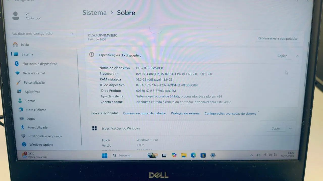 Notebook latitude 3400 - Foto 5