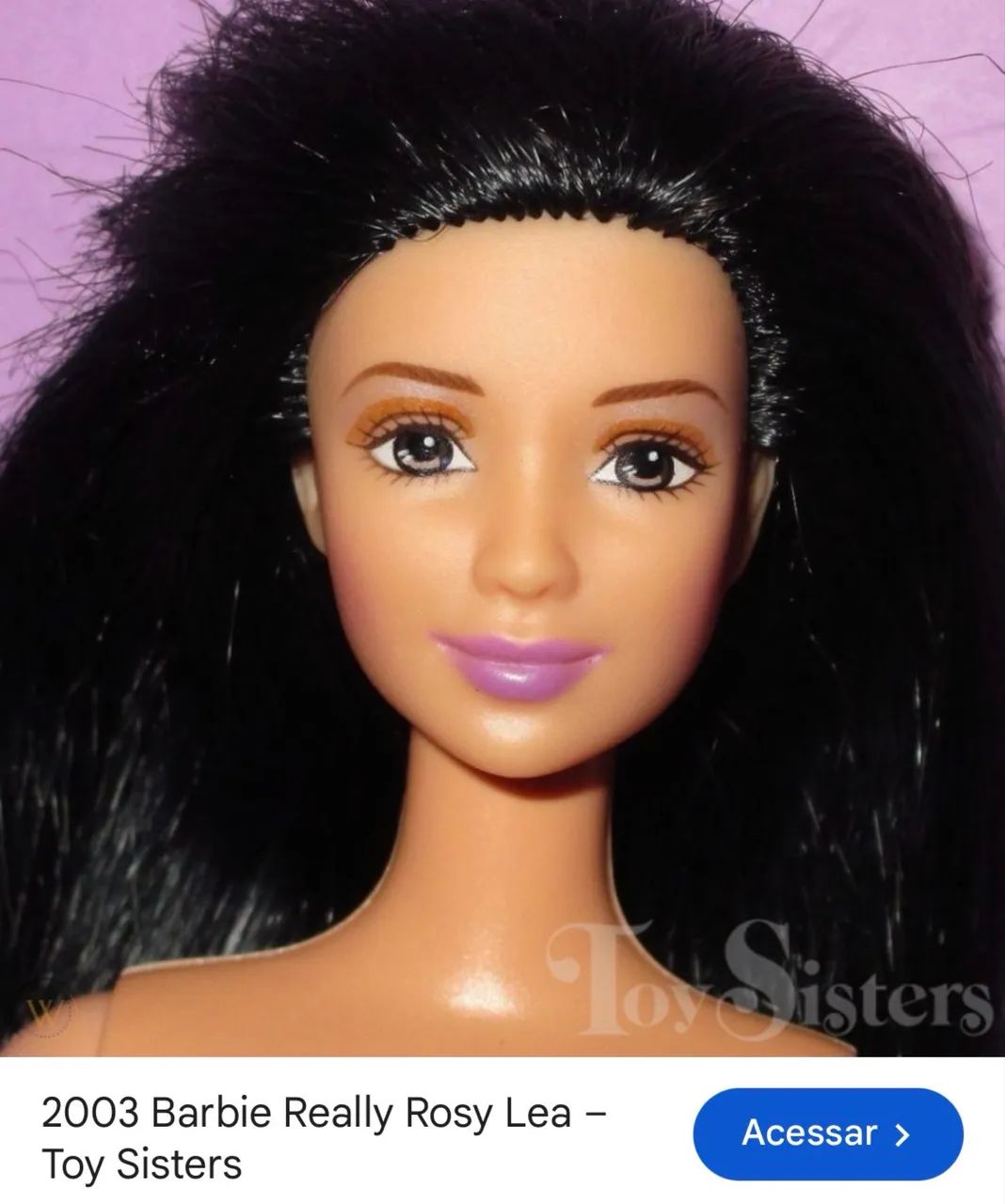 Cabeça Barbie kayla 2003  - Foto 5