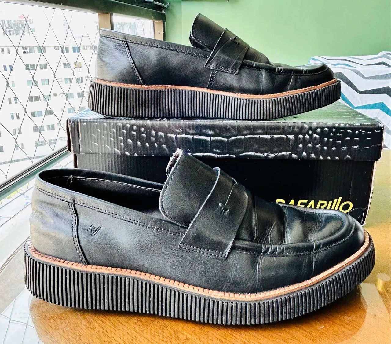 Sapato tipo Loafer Rafarillo número 41