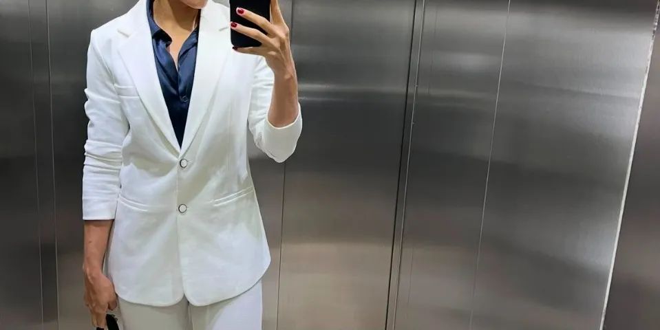 Blazer branco