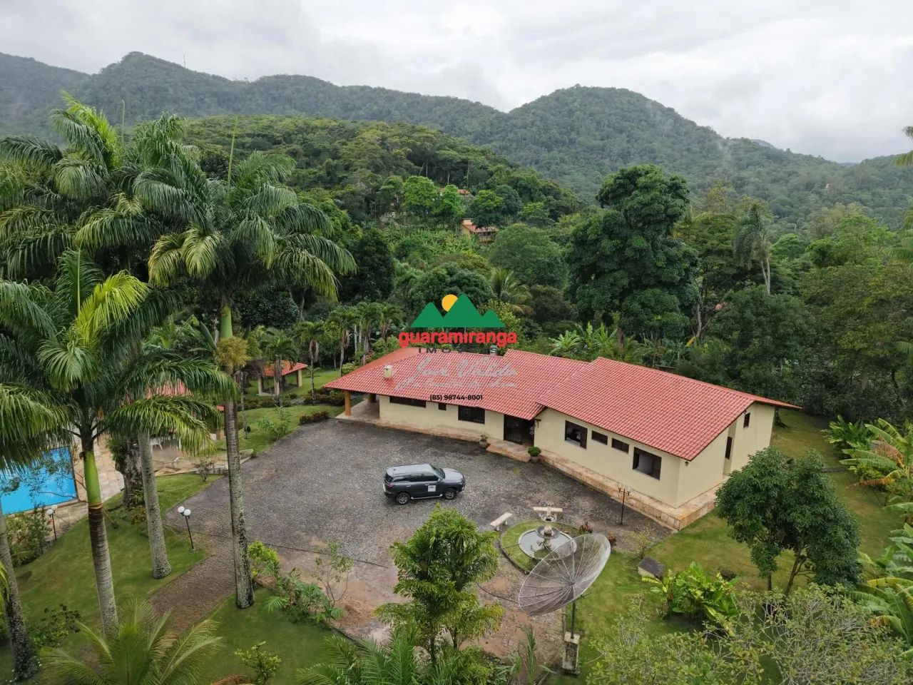 Refúgio de 8 hectares, com casa de 300 m², 5 suítes e mobiliada em Baturité/CE. - Foto 3