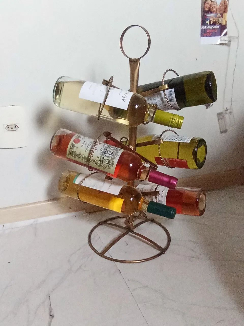 Decoração e vinhos 