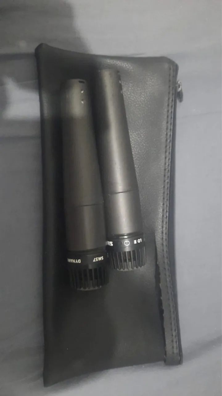 Mic Shure SM57 (originais Made in México) - Instrumentos musicais