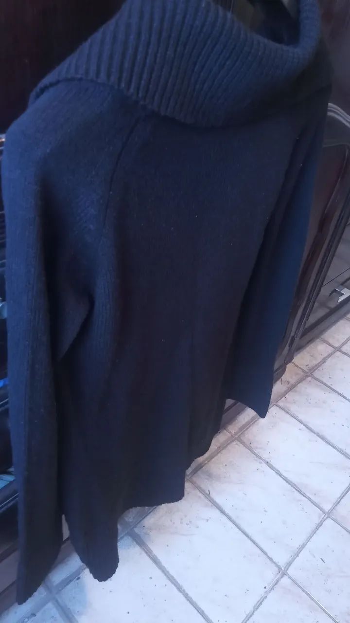 Blusa Frio Basic - M preta  - Foto 3