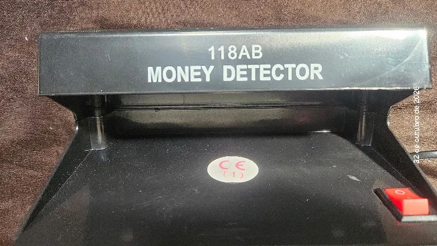  Detectora  de Notas (Cédulas) Dinheiro Falso - Foto 3