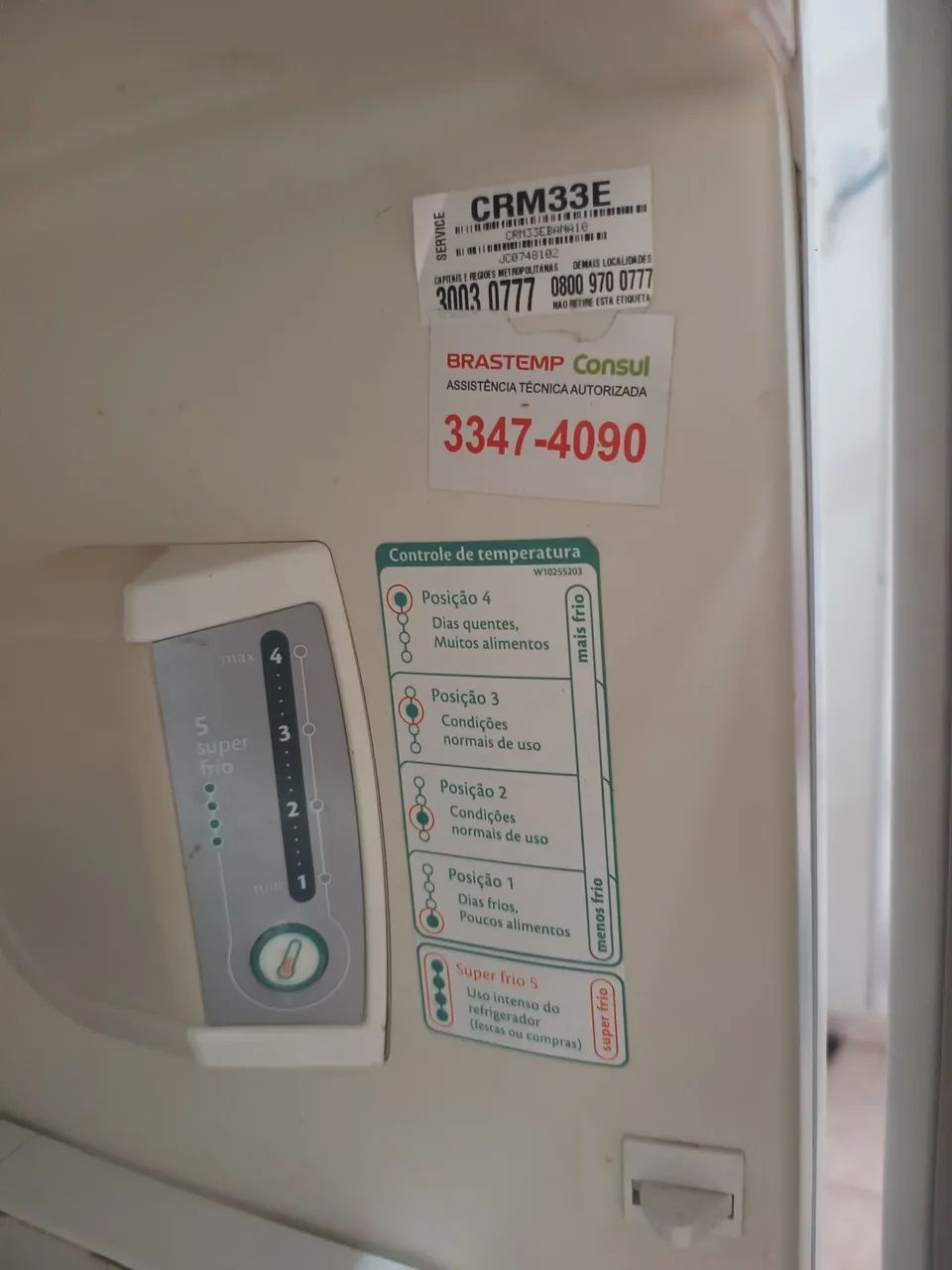 Geladeira consul crm33e (embaixo não gela muito) - Foto 3