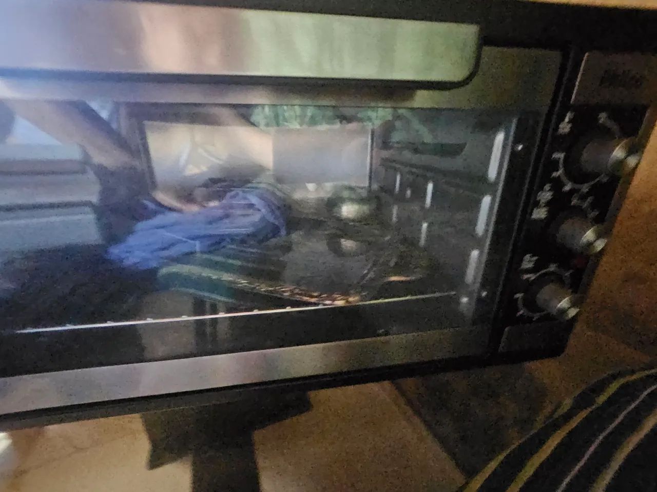 Vendo um forno elétrico 220v.  - Foto 6