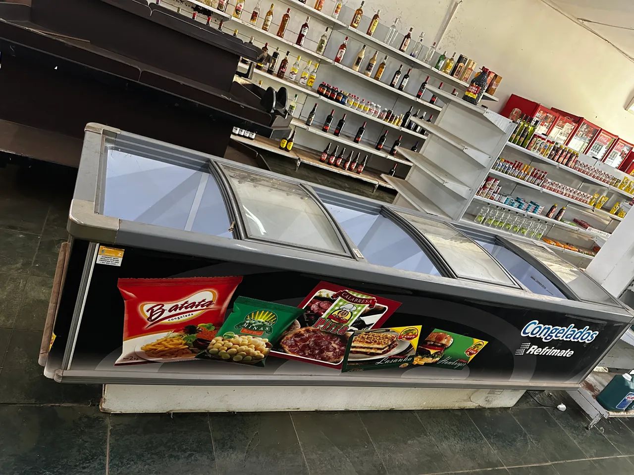 Venda de ilha de congelados 