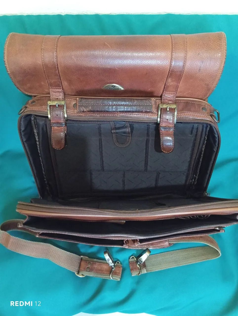 Maleta executiva samsonite couro legítimo  - Foto 2