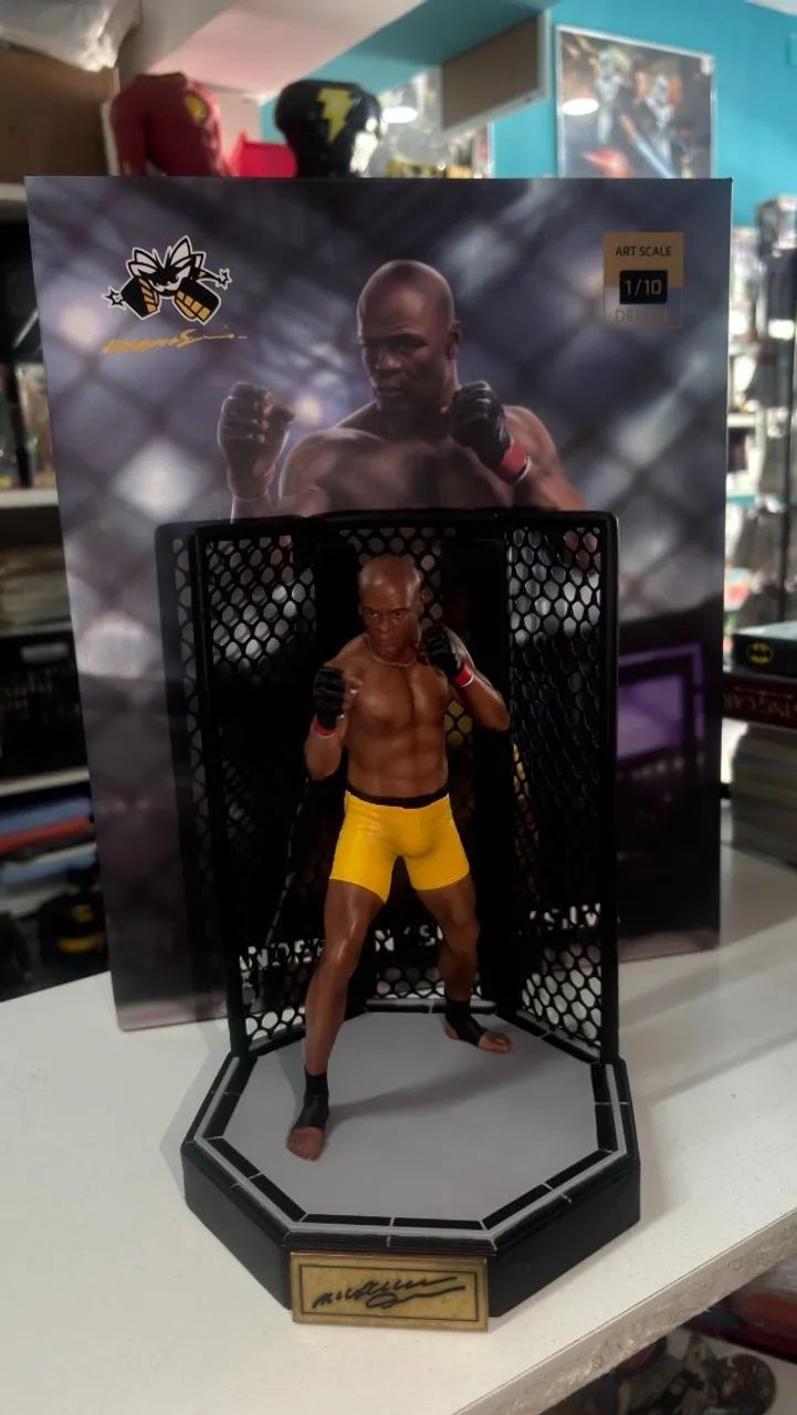 Iron studios estátua Anderson Silva