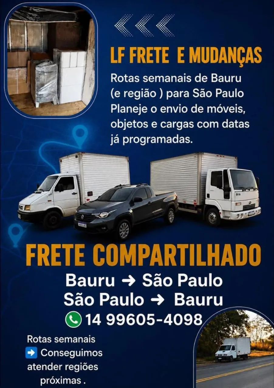 Lf fretes e mudanças - Foto 2