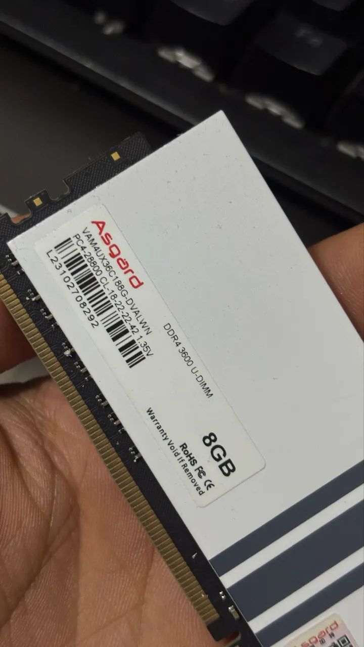 Memoria ram Asgard RGB 3600  - Foto 2
