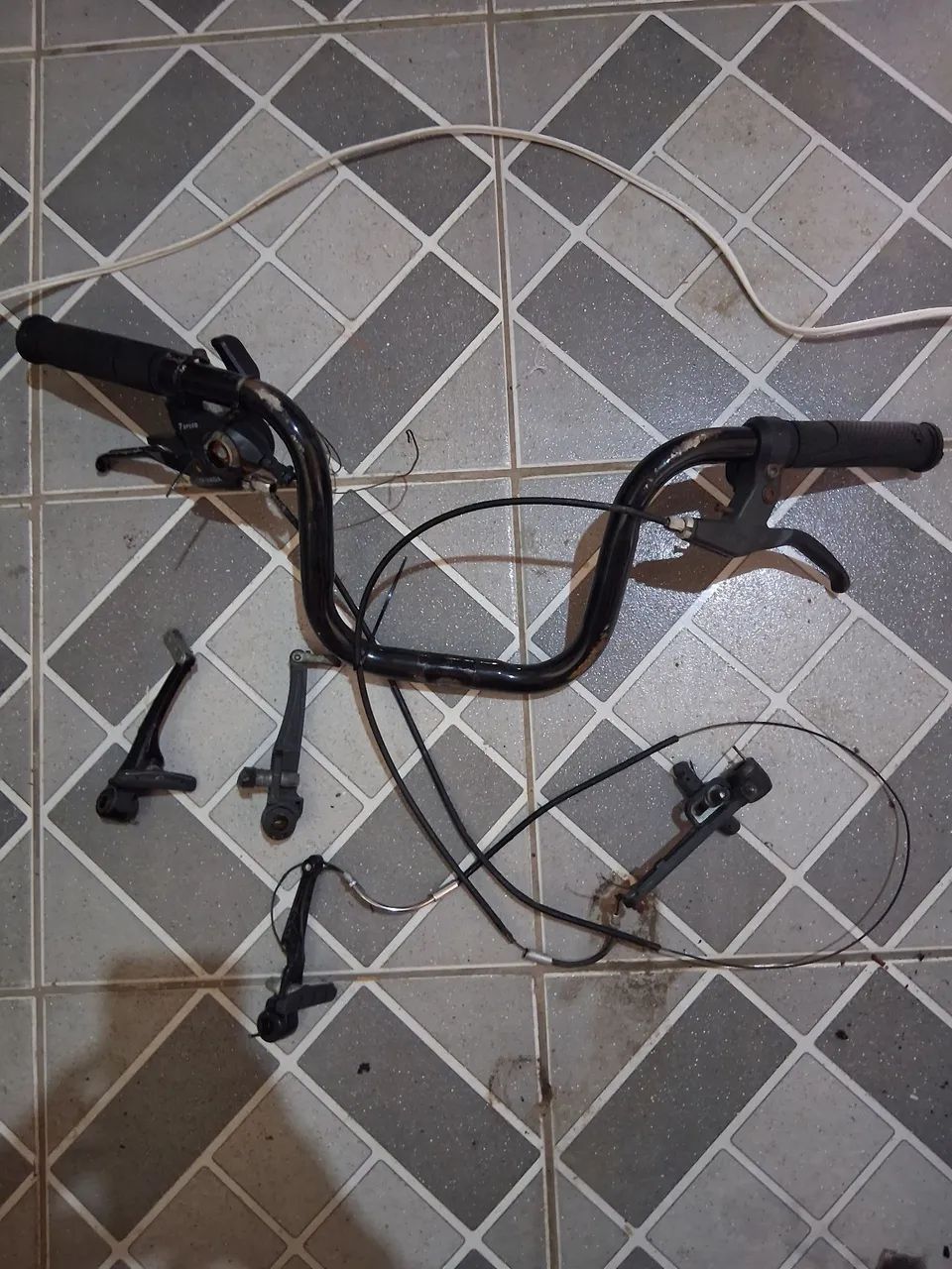 guidão de bicicleta 