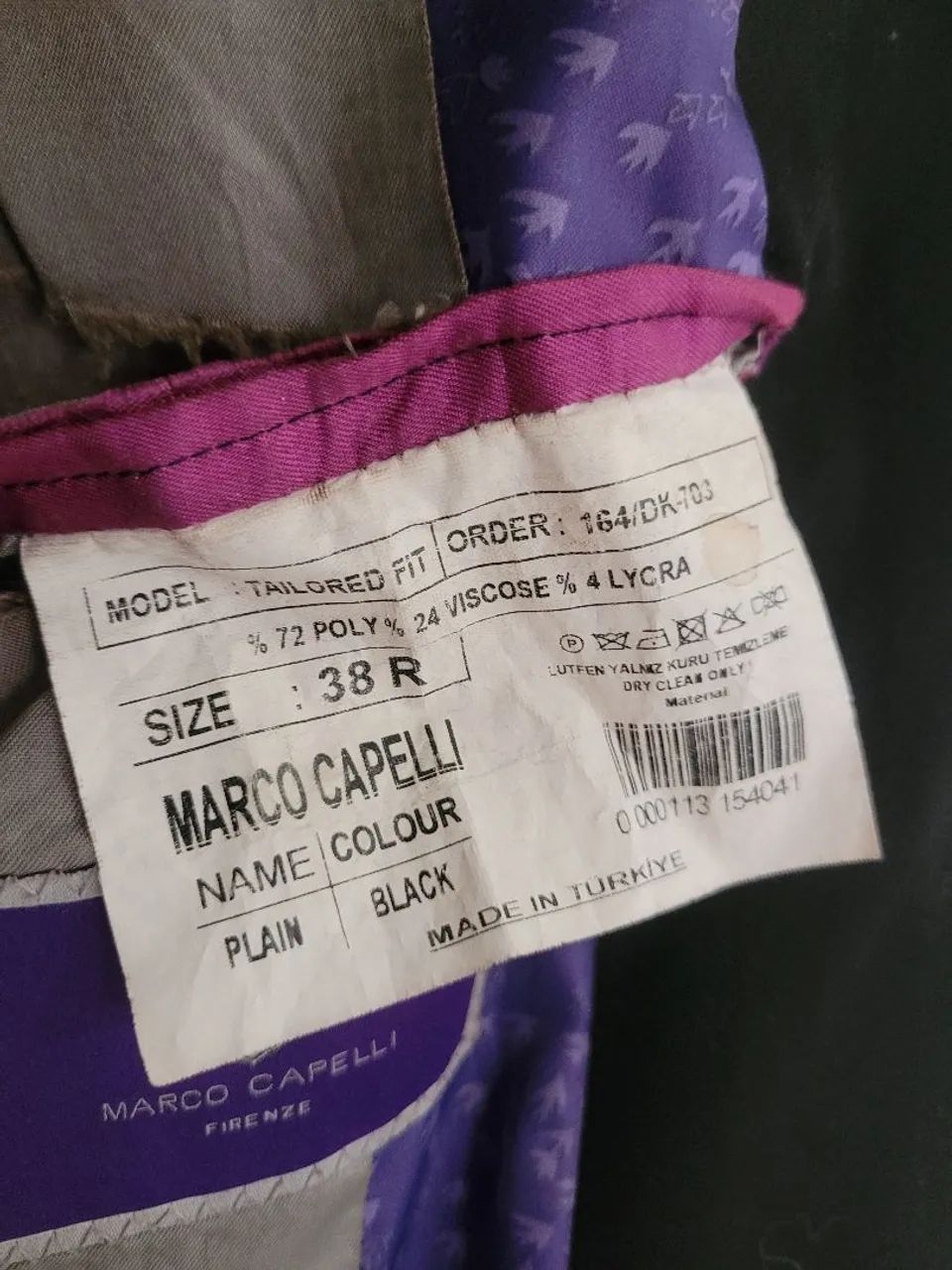 Blazer europeu sob medida marco capelli  - Foto 2