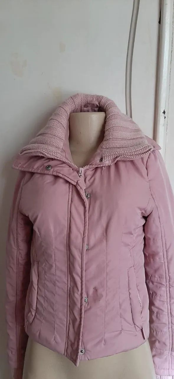 Jaqueta fofinha rosa pp 
