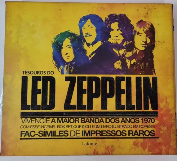 Livro Tesouros do Led Zeppelin